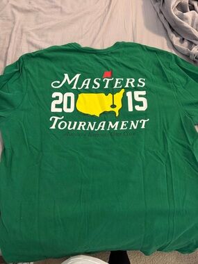 Masters Tournament Augusta National 2015 T Shirt Bundle Men’s XL